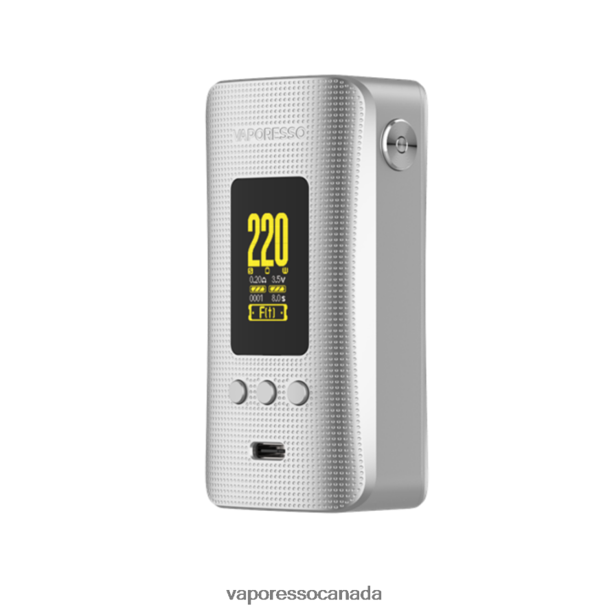 Vaporesso GEN 200 Mod 6XVXFP248 Light Silver - Vaporesso Near Me