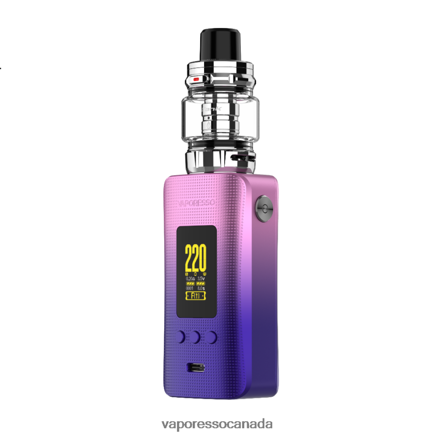 Vaporesso GEN 200 (iTank2) 6XVXFP144 Neon Purple - Vaporesso Vape Canada